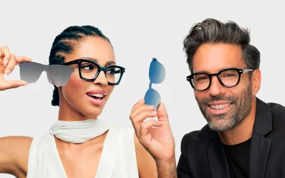 TIPOS DE CLIPS PARA GAFAS
